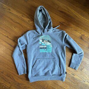 Patagonia Hoodie Fed Up with Melt Down sz Small